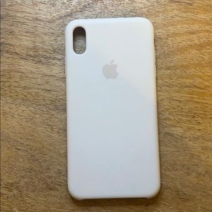 Apple silicone iPhone XS Max case